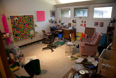 Ives graduate art studio