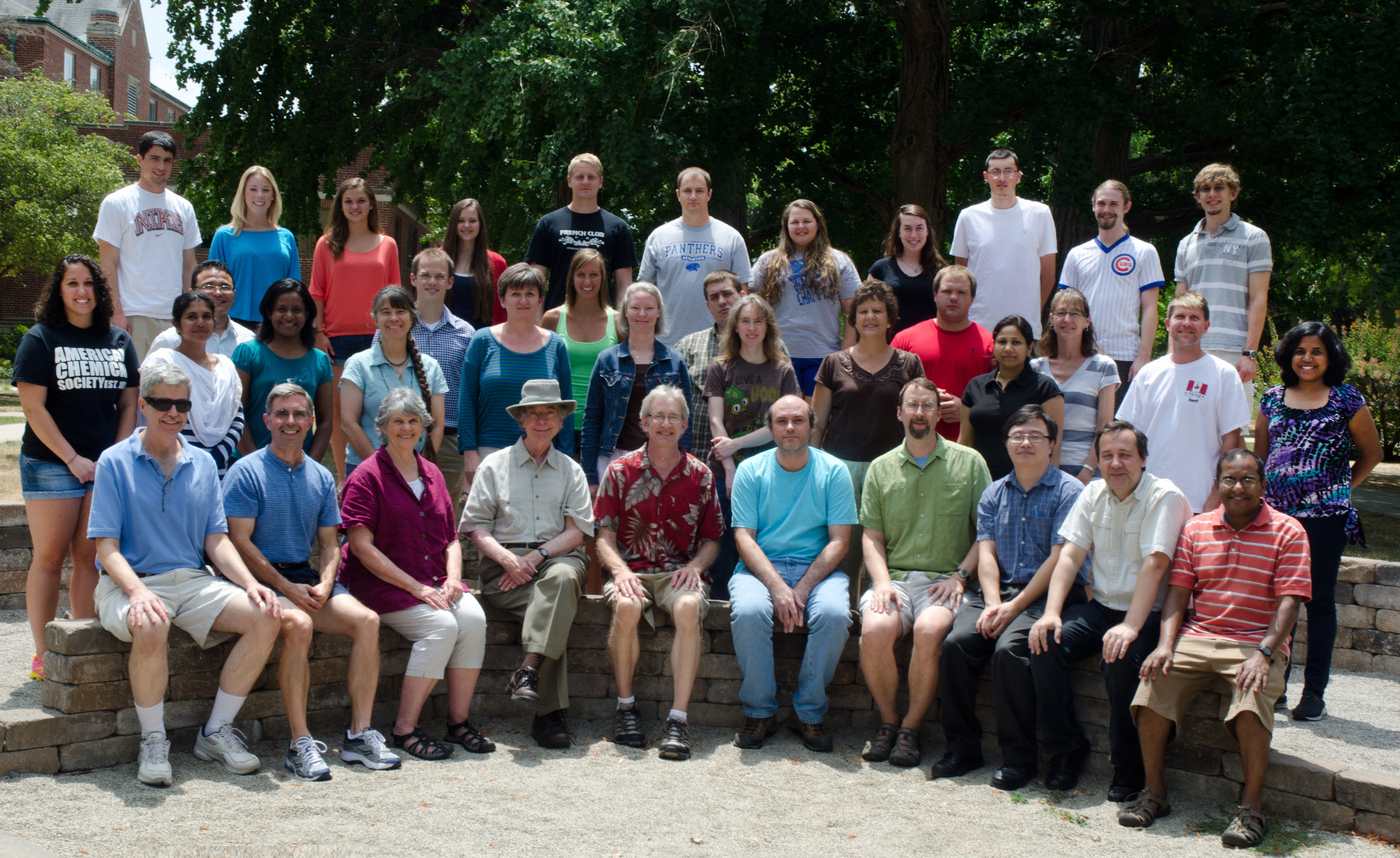Summer 12 research students and faculty
