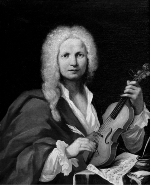Probable portrait of Antonio Vivaldi, artist unknown, c. 1723. Public Domain.