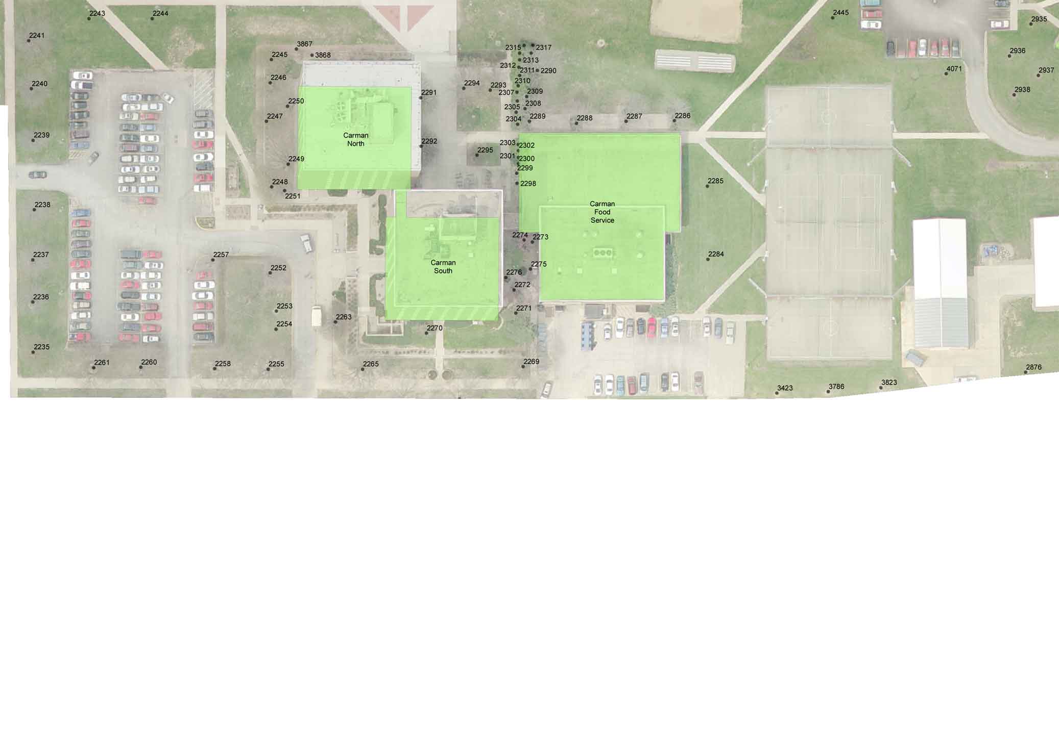 Eastern Illinois University H.F. Thut Greenhouse Campus Tree