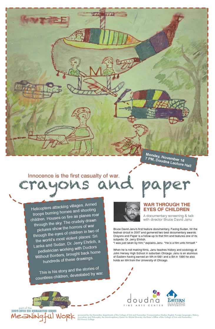 Crayons and Paper poster 