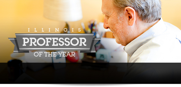 Illinois Professor of the Year David Raybin
