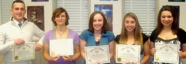 New Delta Phi Alpha Members