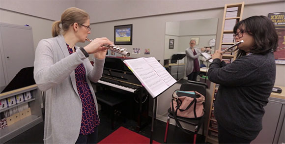 Faculty and Staff, image of hands in action on piano