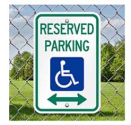 Handicap sign
