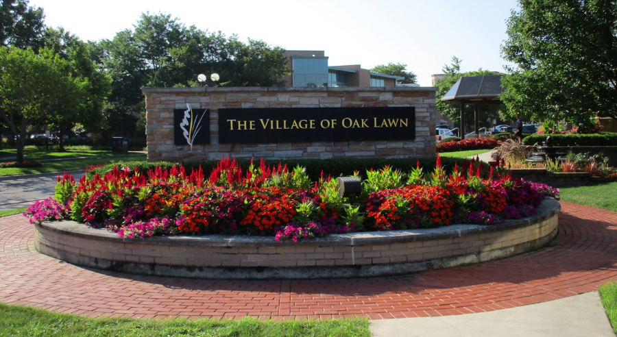 Oak Lawn Sign
