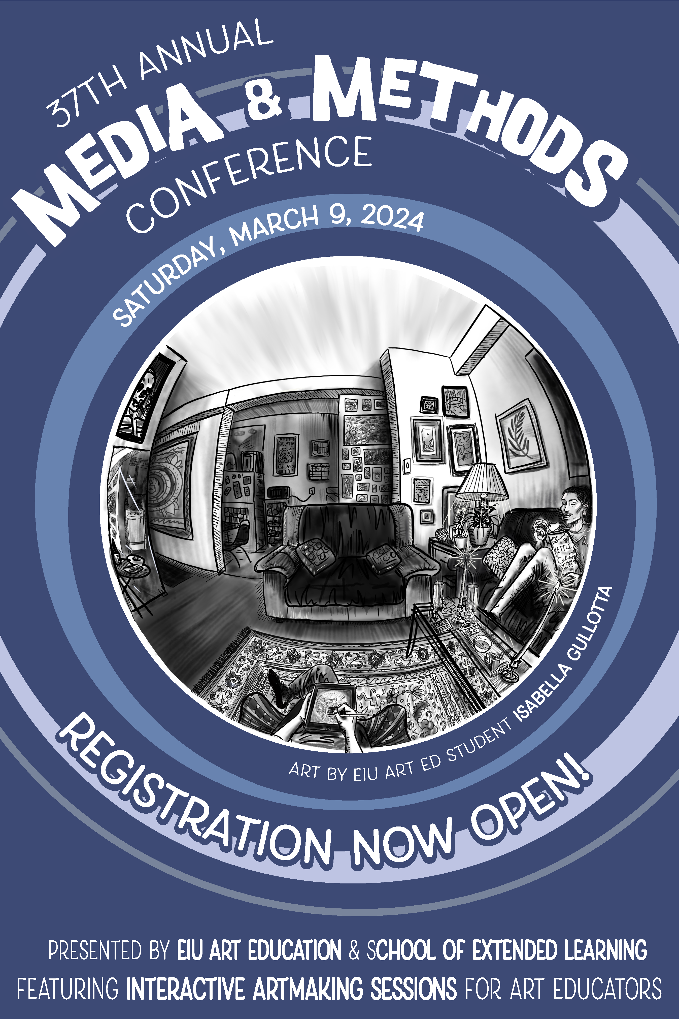 Decorative image for 37th Annual Media and Methods in Art Education Conference