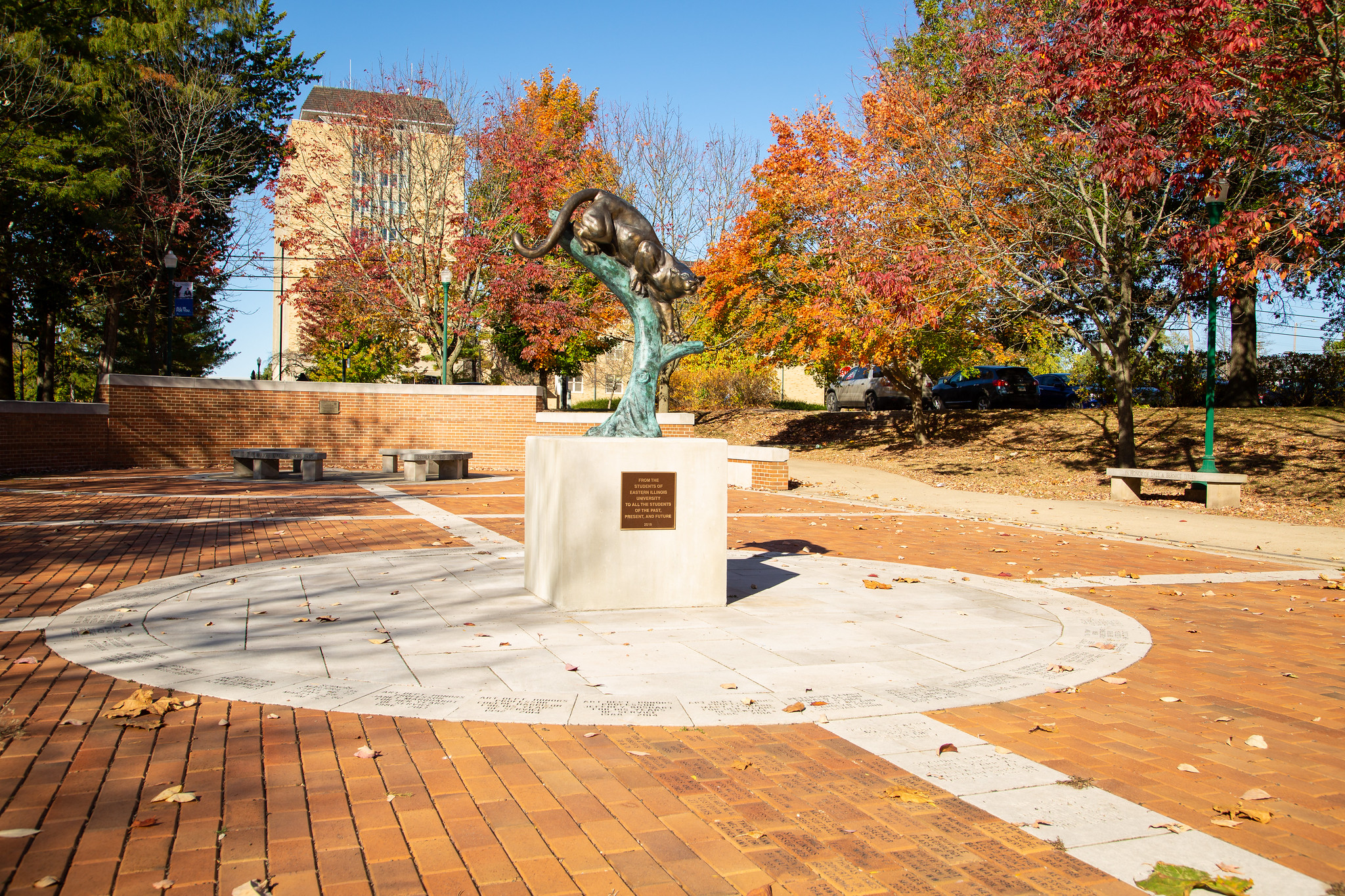 EIU Commemorative Courtyard