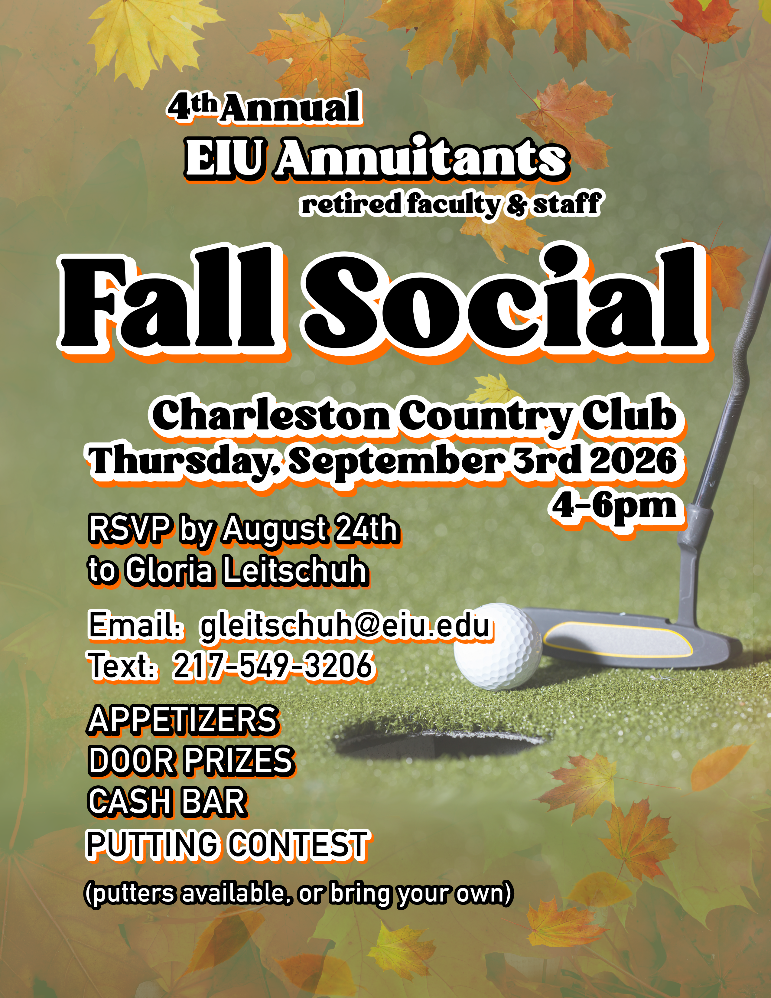 EIUAA fall social info