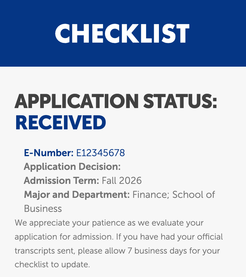 E-Number for Future Panthers