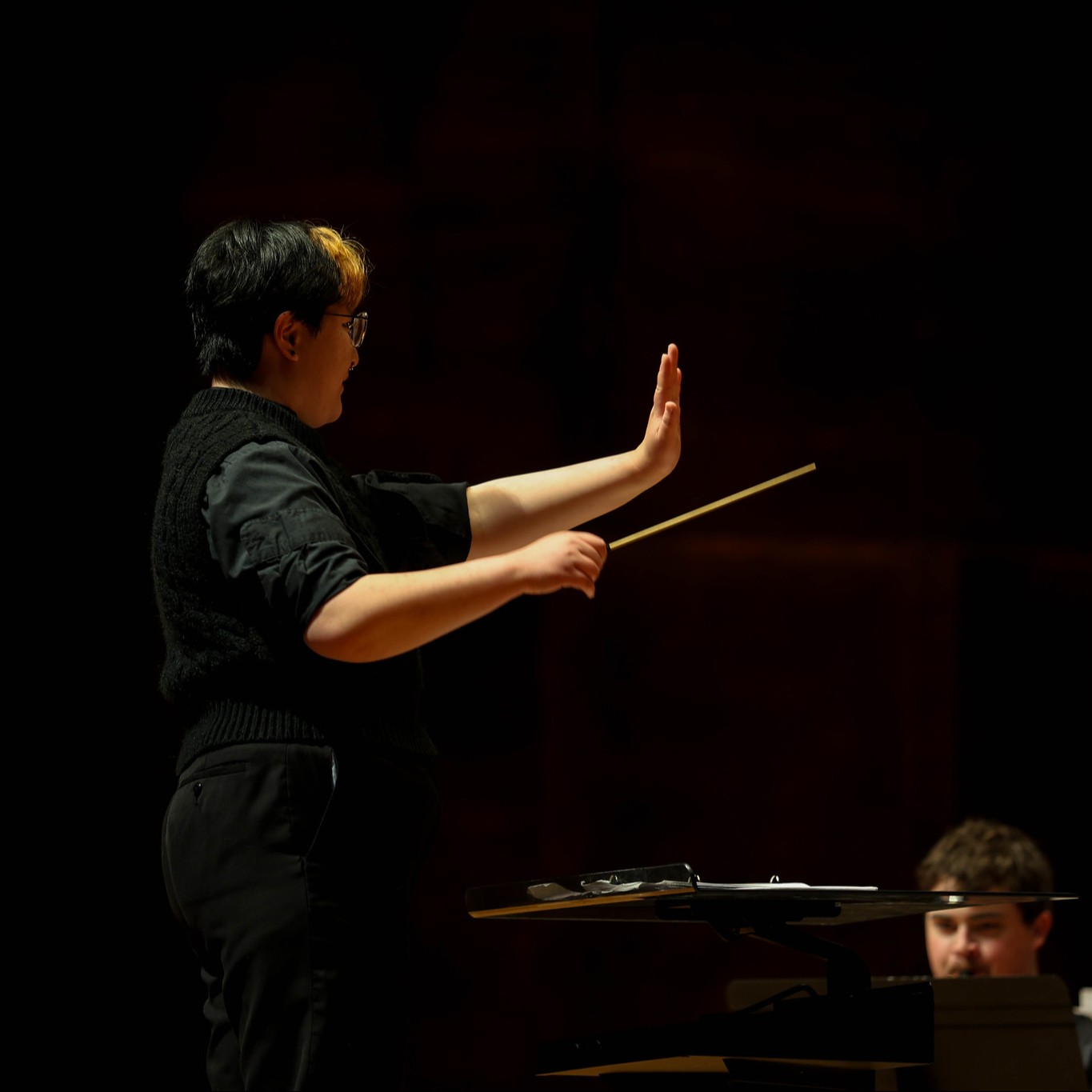 Hands-On Experience, Music Conducting students at EIU