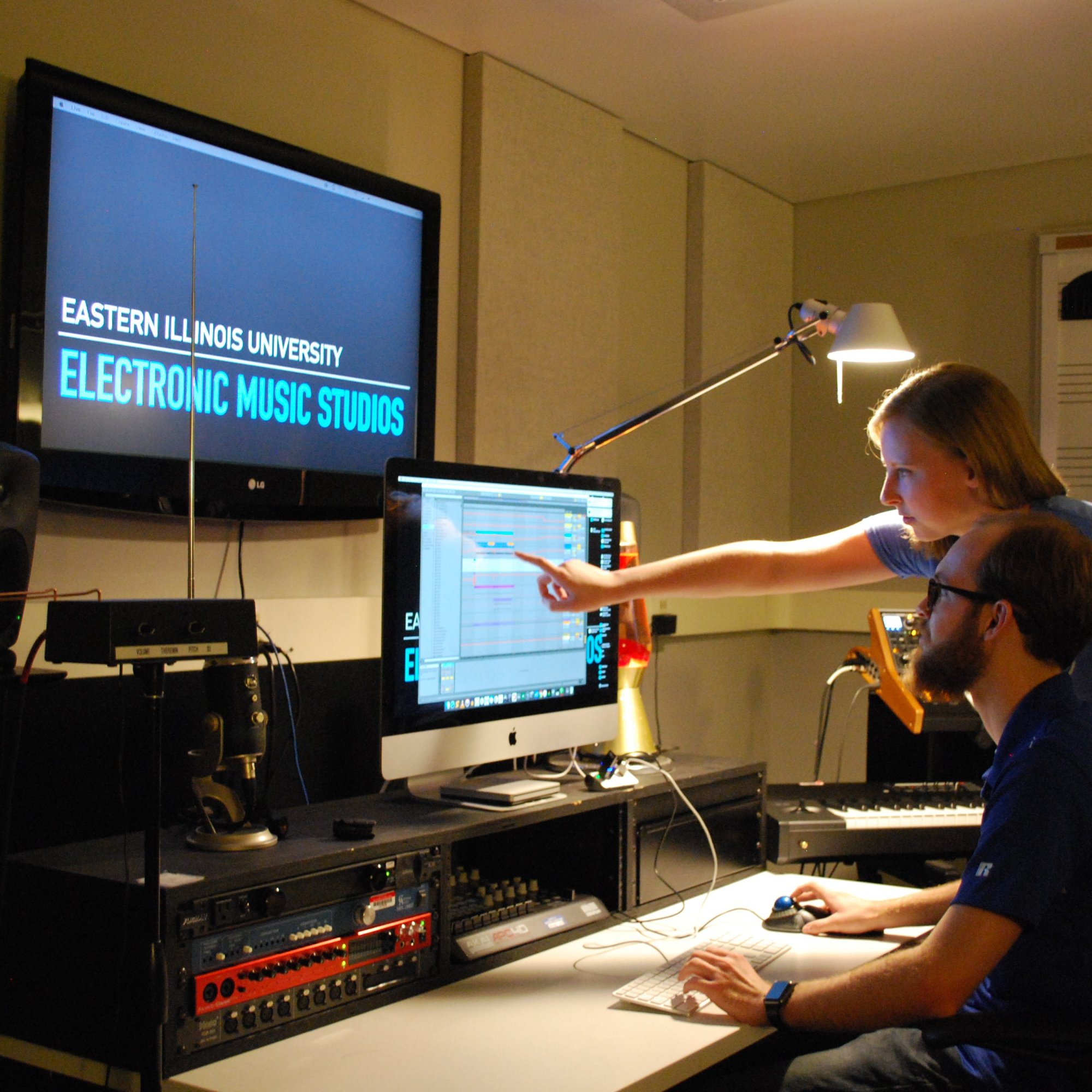Hands-On Experience, Music: Audio & Recording Technology students at EIU