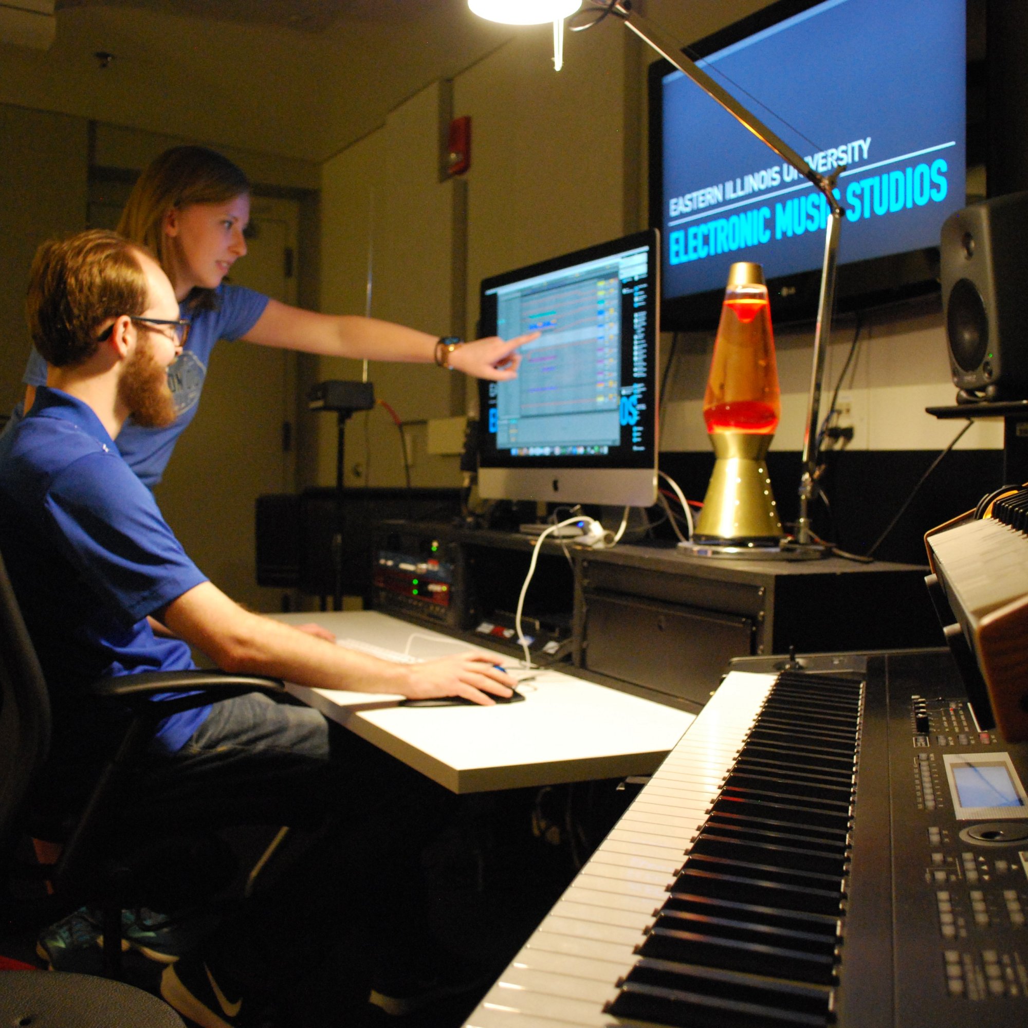 Hands-On Experience, Music Technology students at EIU
