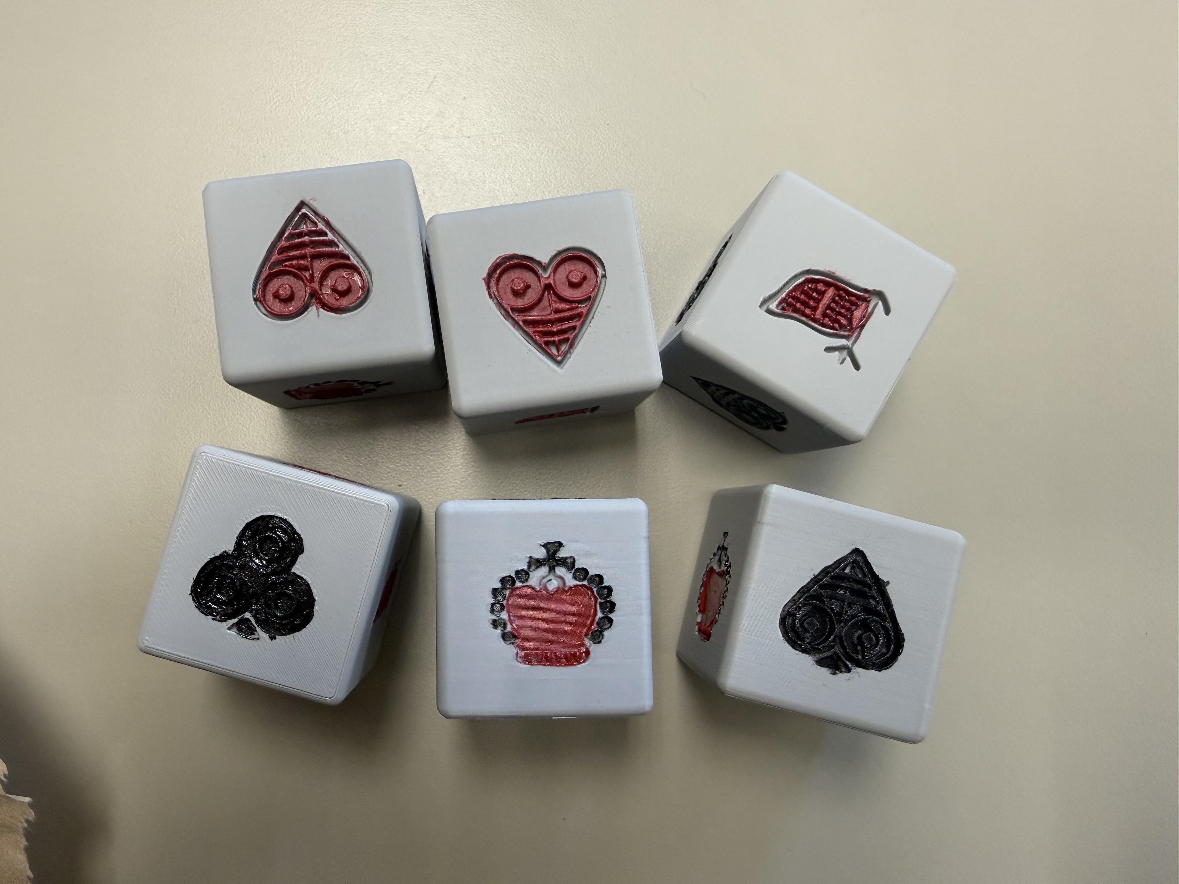 Patron's Custom 3D Dice print