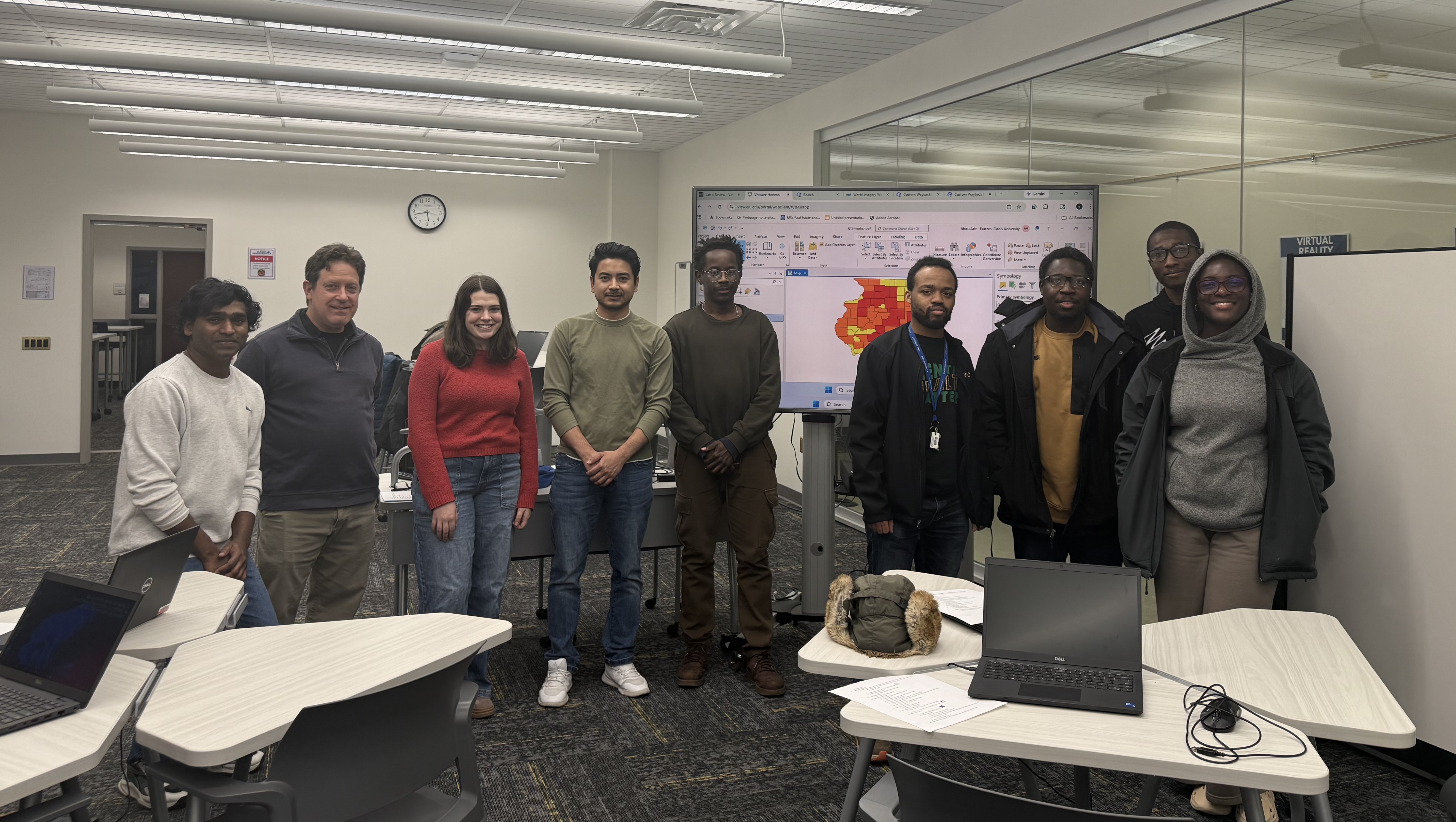 Group photo for GIS Workshop