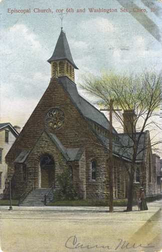 image of front of postcard