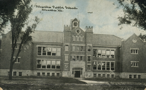 image of front of postcard