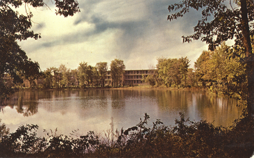 image of front of postcard