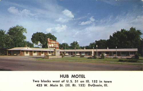 image of front of postcard