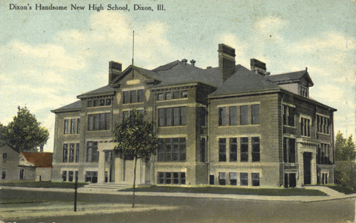 image of front of postcard