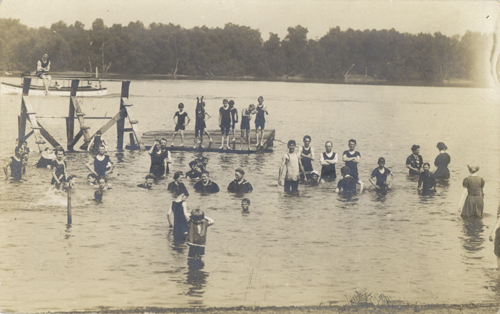 image of front of postcard