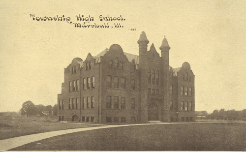 image of front of postcard