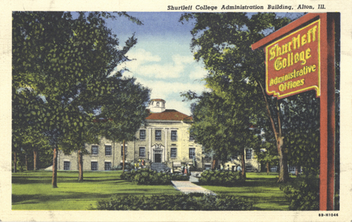 image of front of postcard