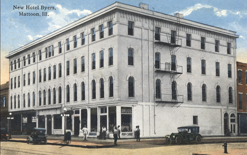 image of front of postcard