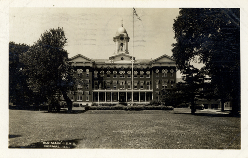 image of front of postcard