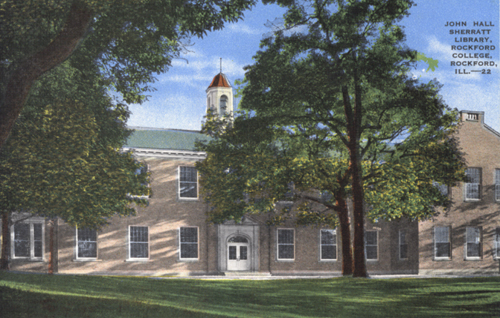 image of front of postcard