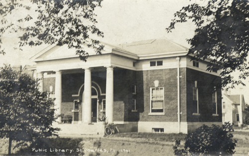 image of front of postcard