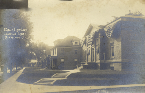 image of front of postcard