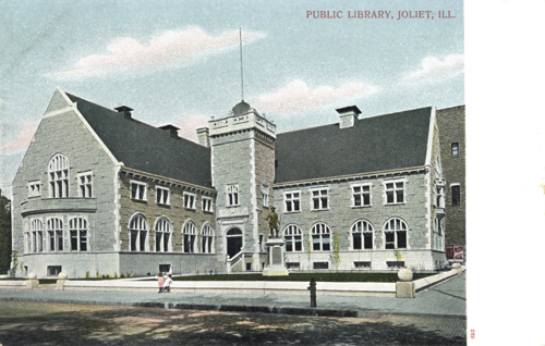 image of front of postcard