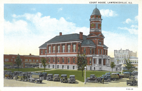 image of front of postcard