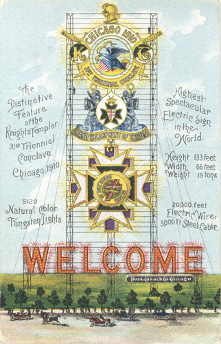 image of front of postcard