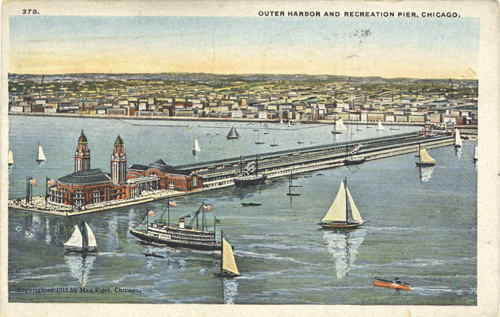 image of front of postcard