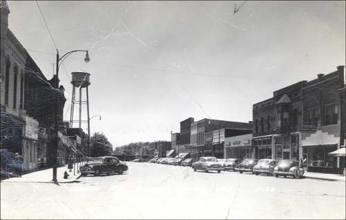 image of front of postcard