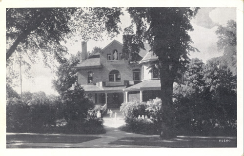 image of front of postcard