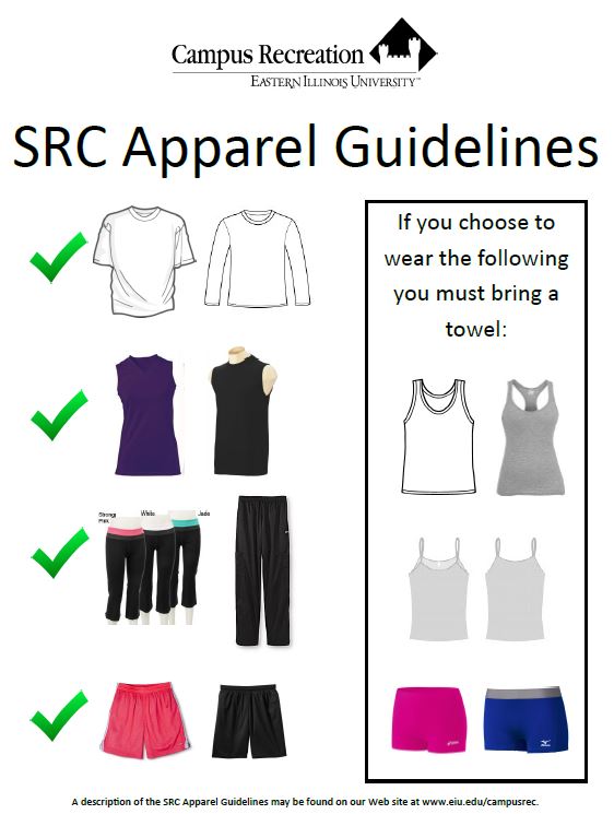 SCR aparel guidelines