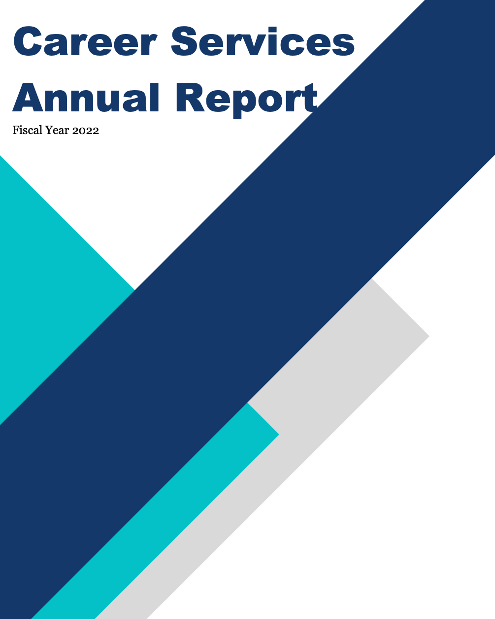 career 2022 annual report  cover image geometric