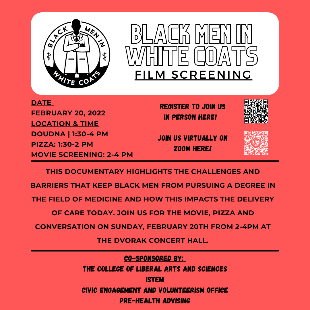 Black Men in White Coats film screening