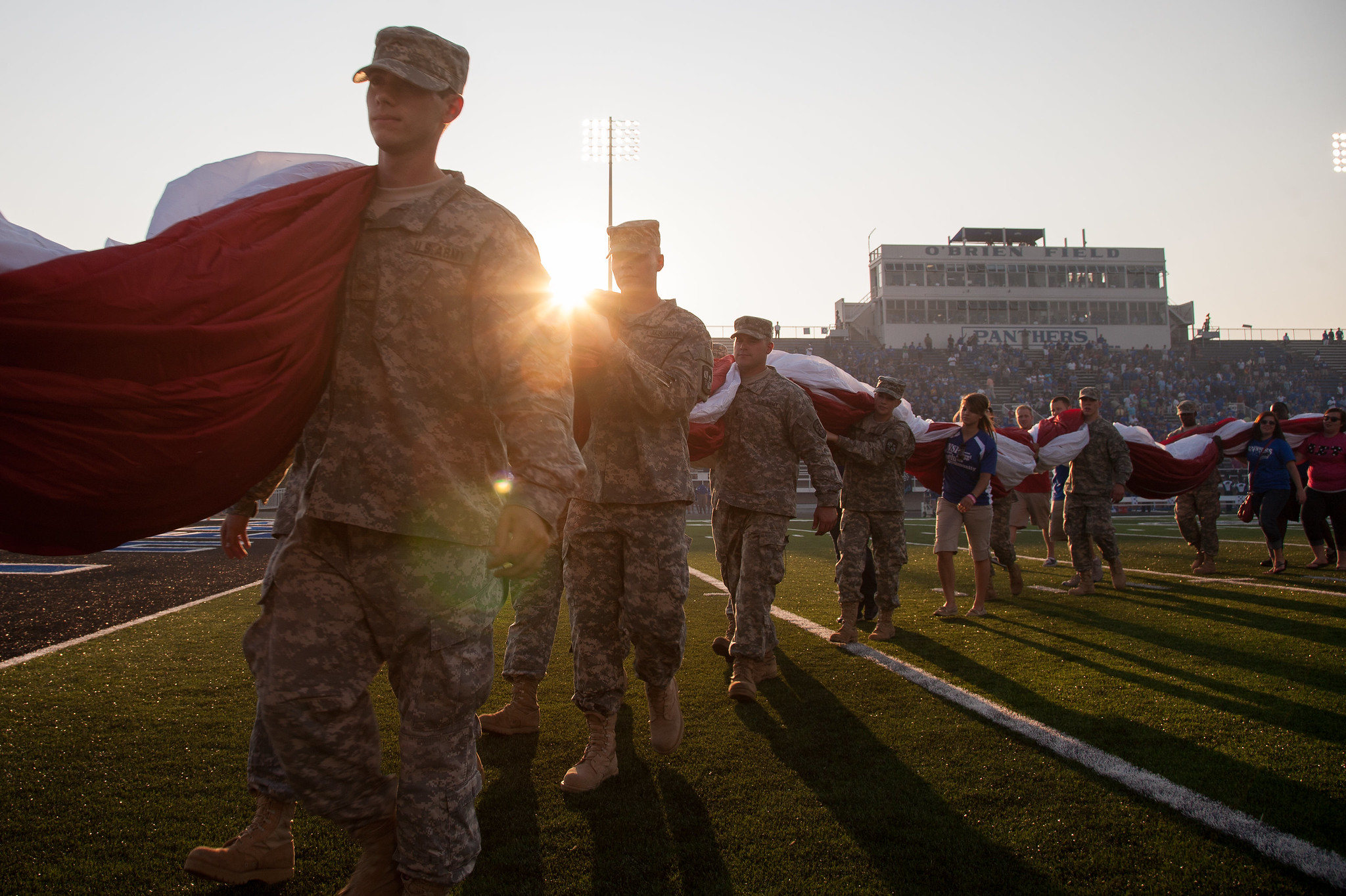 O'Brien Field Large American Flag O'Brien Field Large American Flag