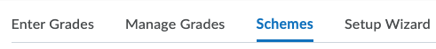 grades toolbar