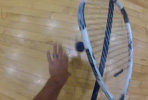 On the Racquetball Court