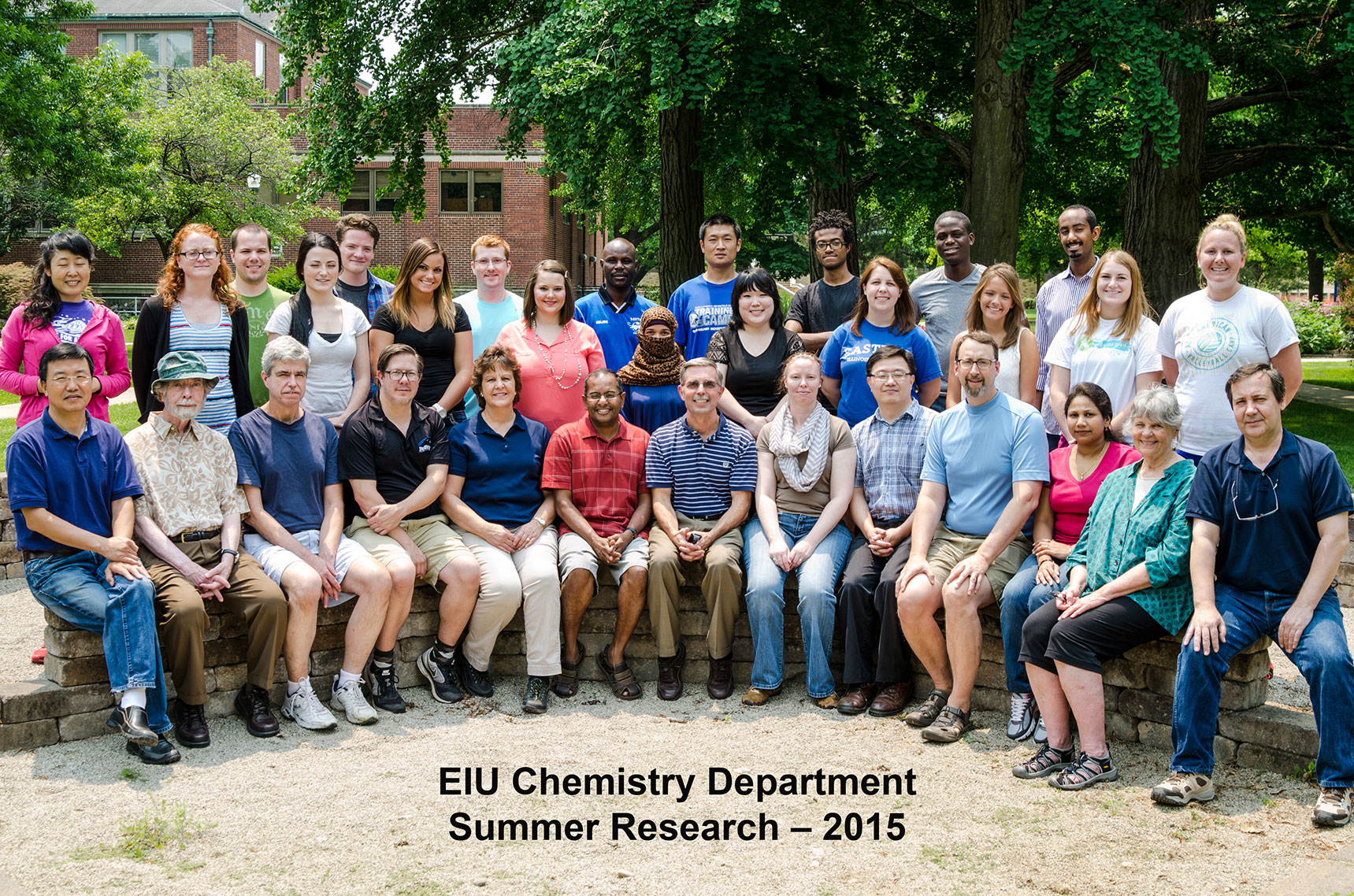2015 Summer research group