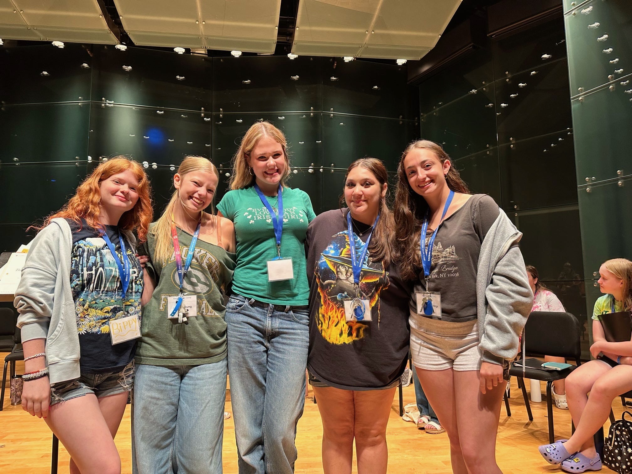 Choir Campers Smiling