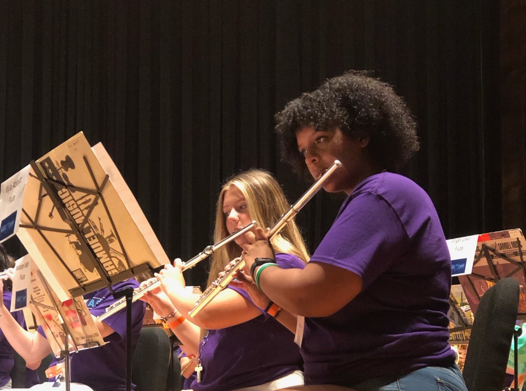Eastern Music Camp Flute Players