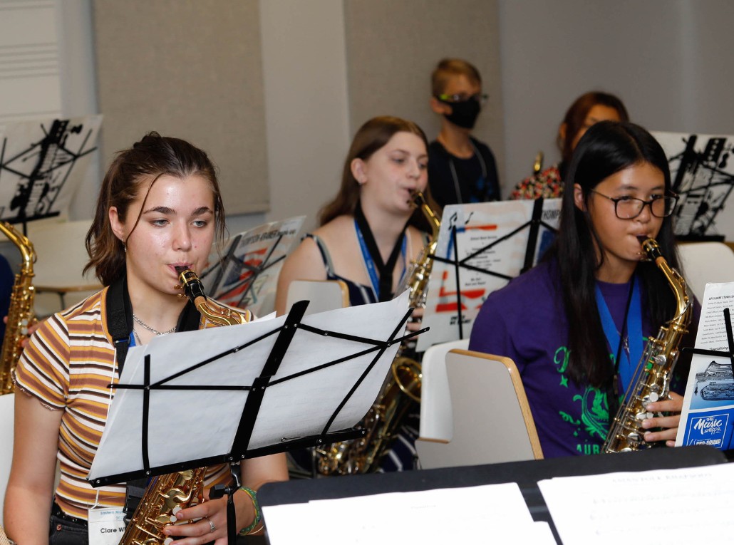 Eastern Music Camp Saxophones