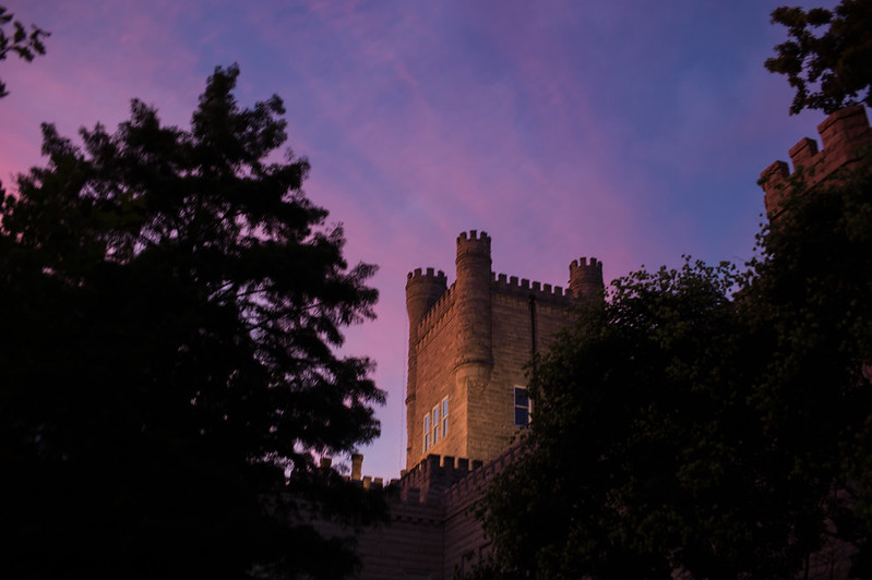 old main sunset