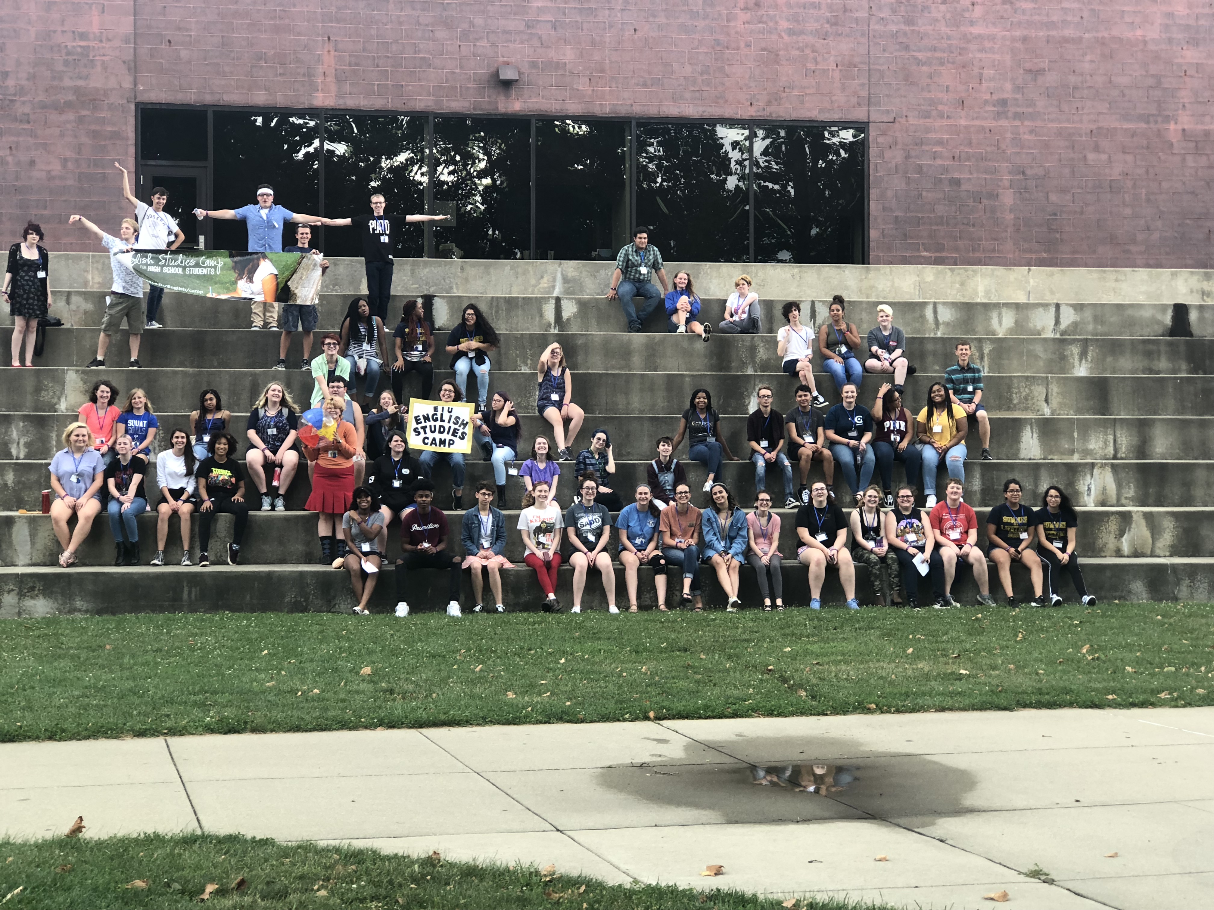 Campers 2018 on Doudna Stairs